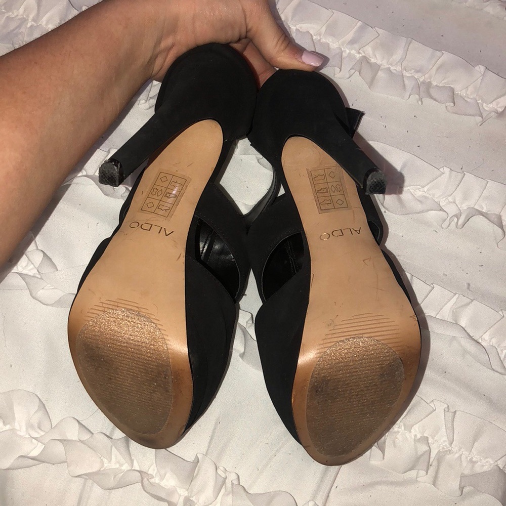 ALDO black heels - Picture 4 of 6